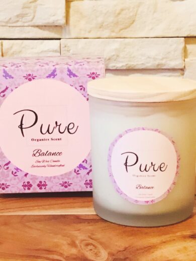 Balance Summertime Soy Wax Candle Exclusively Handcrafted for You