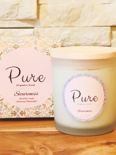 Secureness Summertime Soy Wax Candle Exclusively Handcrafted for You
